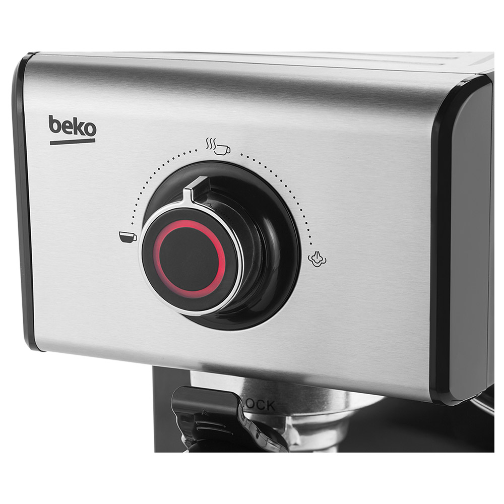 Beko Espresso Machine - Stainless Steel