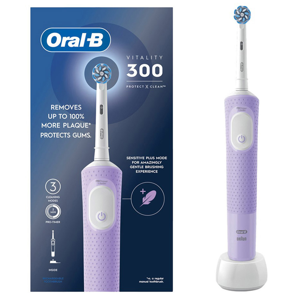 Oral B - Vitality D300 Toothbrush - Pink Lilac