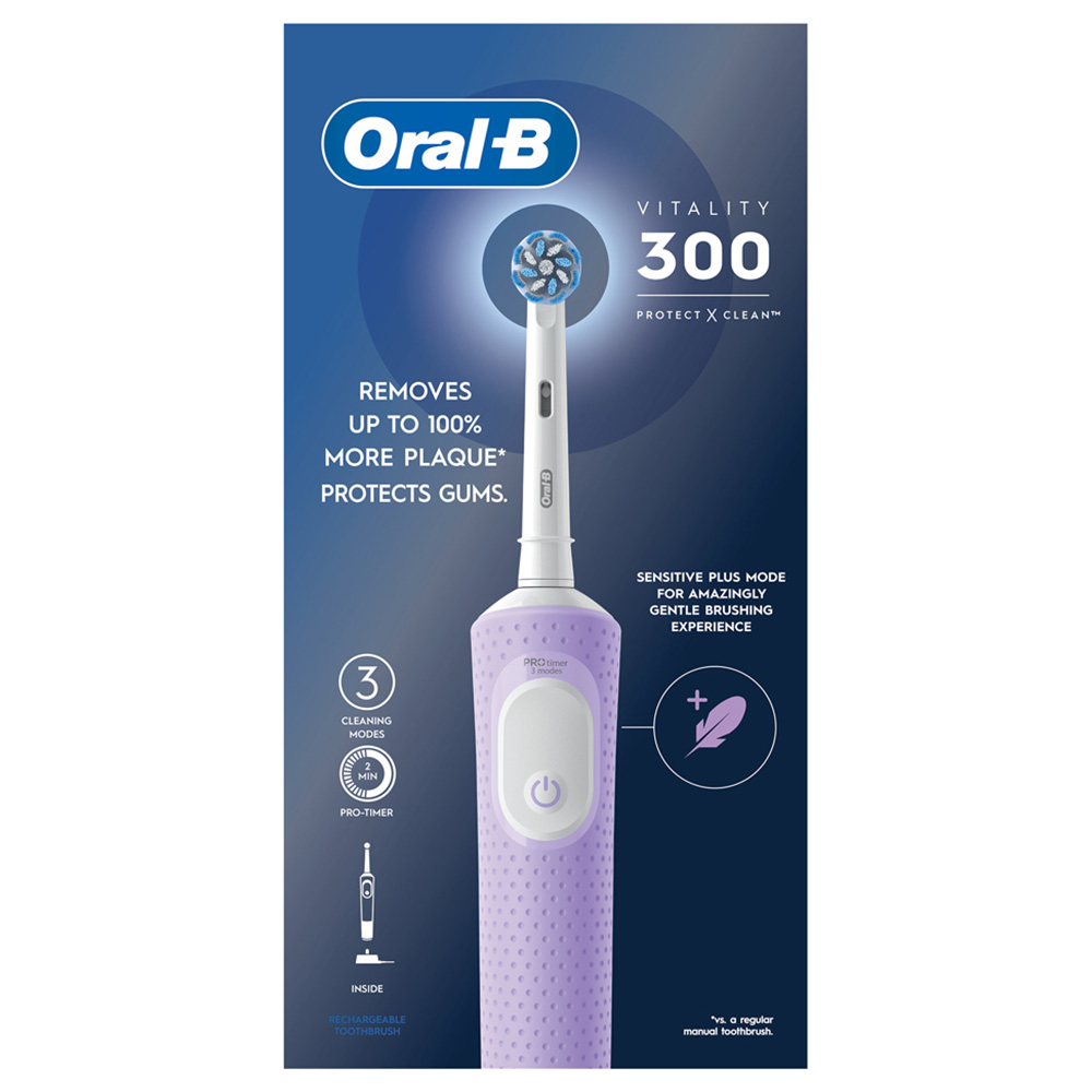 Oral B - Vitality D300 Toothbrush - Pink Lilac