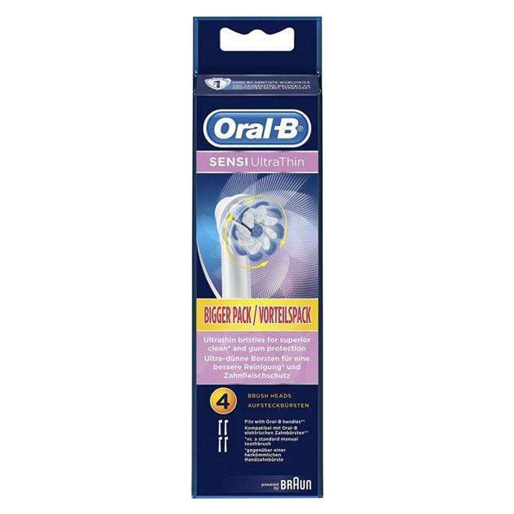 Oral-B EB 60-4 Sensi Ultra Thin Brush Heads 4Pcs