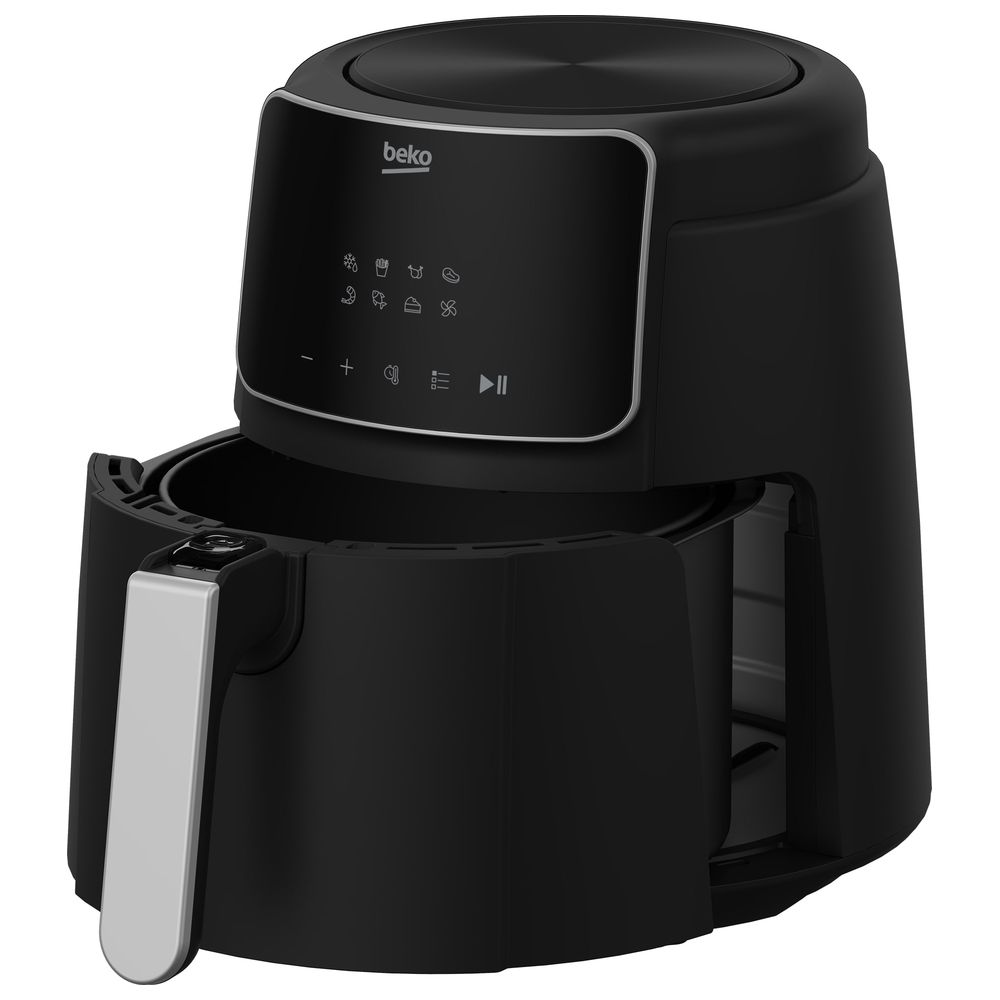 Beko 3.9L Digital Air Fryer 1500W - Black