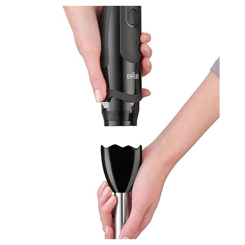 Braun MultiQuick Hand Blender with 6 Attachments Black