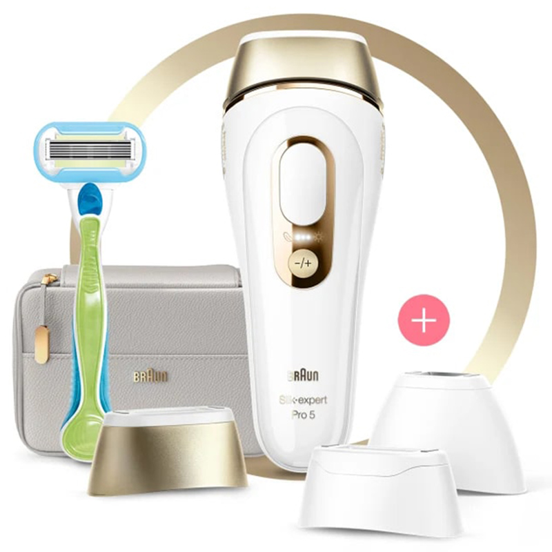 Braun - Silk Expert Pro 5 PL5257 IPL with 4 Extras - White
