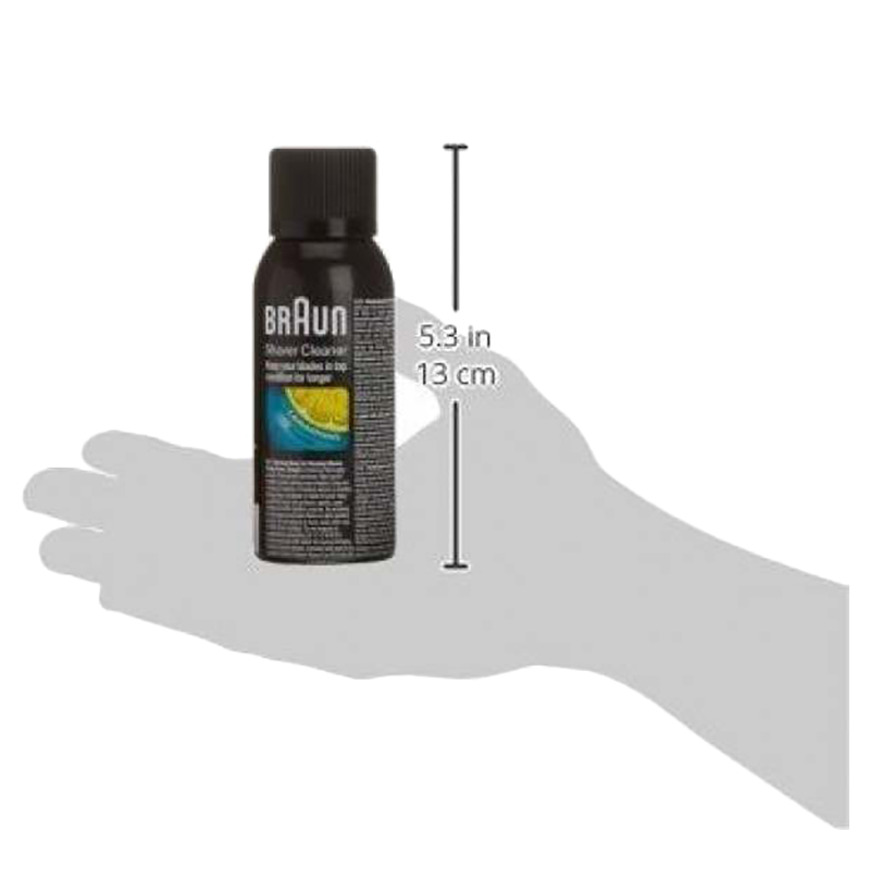 Braun SC 8000 Shaver Cleaner Spray - 100Ml - Lemon Fresh