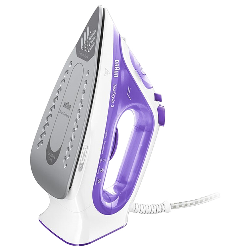 Braun SI 3042 Vi Text Style Steam 2350W Violet