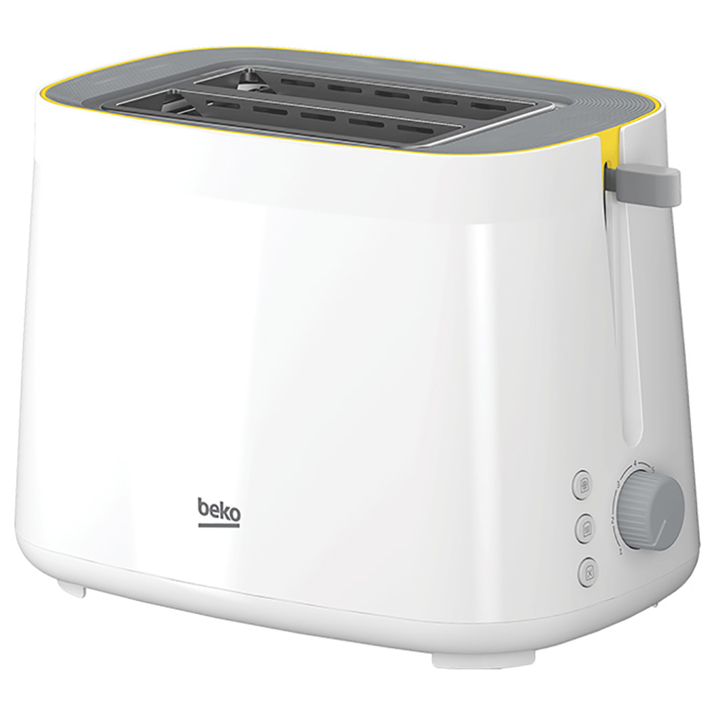 Beko 2 Slice Toaster - White Creamy - 800W