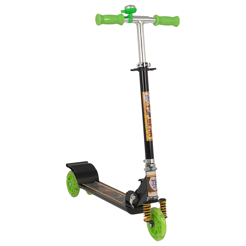 Top Gear - Kids 3 Wheel Scooter - Black