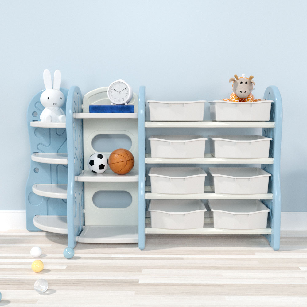 Lovely Baby - Organizer & Storage Rack - Large - Sky Blue