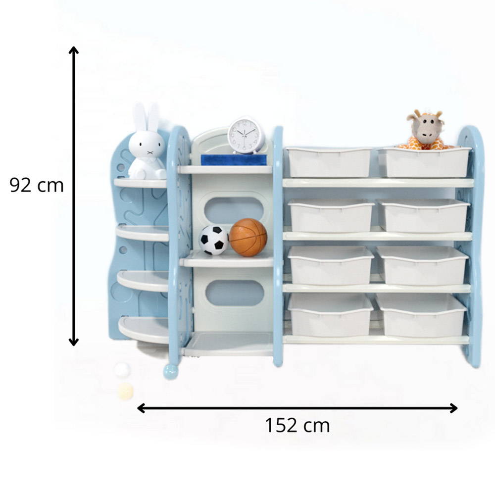Lovely Baby - Organizer & Storage Rack - Large - Sky Blue