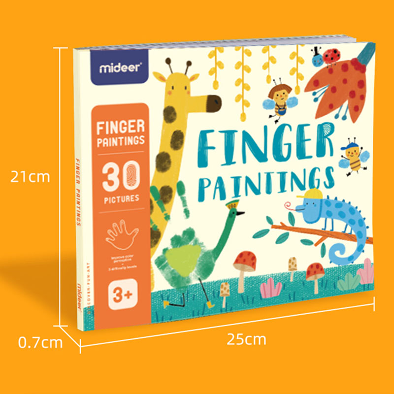 ميدير - كتاب فن الرسم بالأصابع