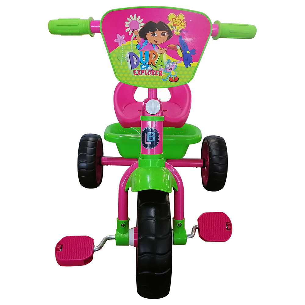 Lovely Baby - Printed Dora The Explorer Tricycle