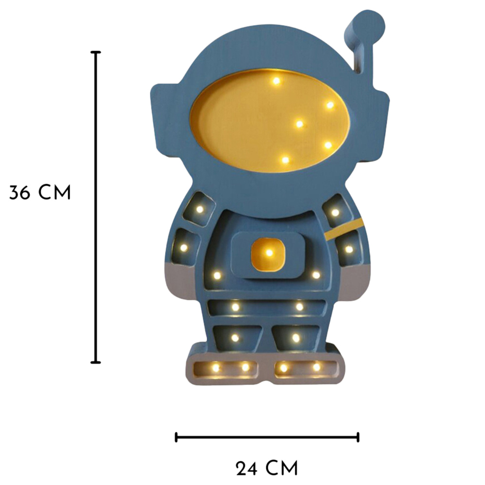 Lovely Baby - Little Lights - Astronaut - Blue
