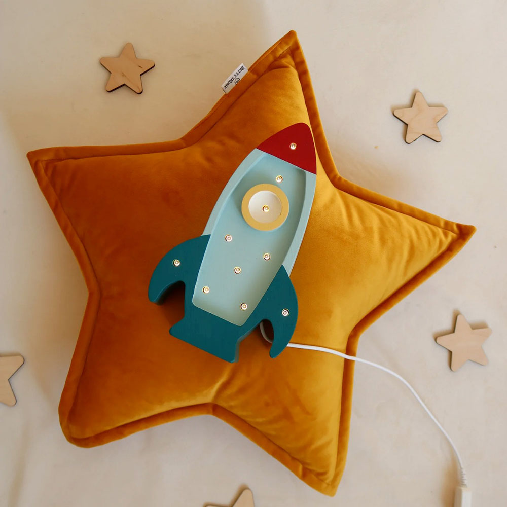 Lovely Baby - Little Lights - Rocket - Blue