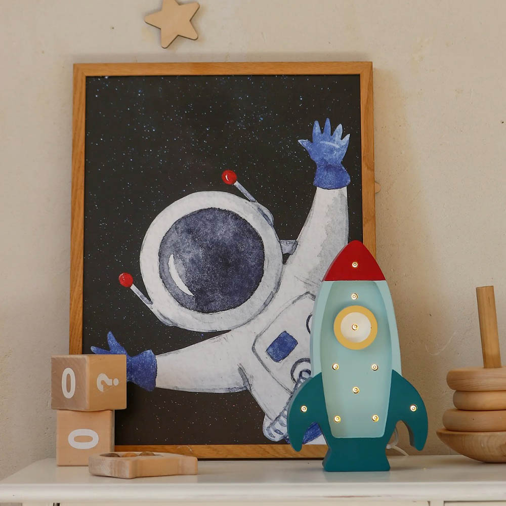 Lovely Baby - Little Lights - Rocket - Blue