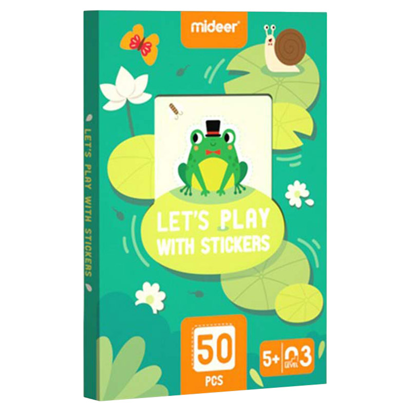 Mideer - Let's Play with Stickers - Level 3