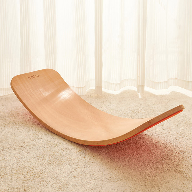 Mideer - Wooden Balance Board - Orange