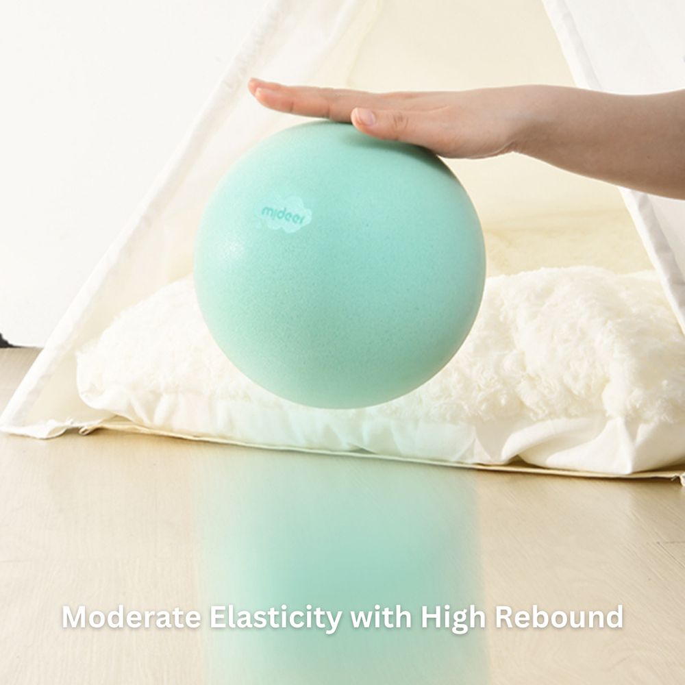 Mideer - Quiet Fluffy Ball 24cm - Tropical Orange