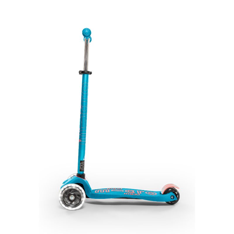 Maxi Micro - Deluxe Scooter LED - Aqua