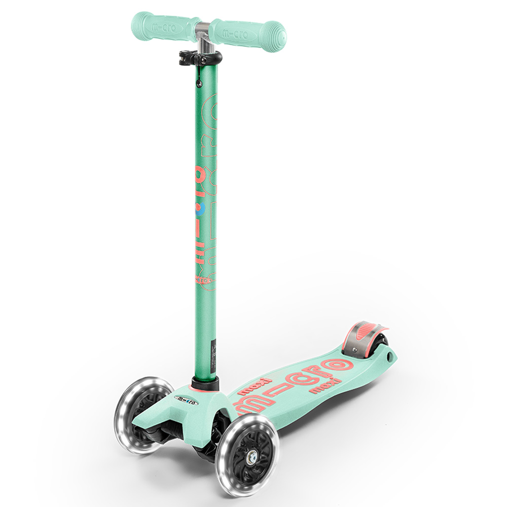Micro - Kickboard Maxi Deluxe Mint LED