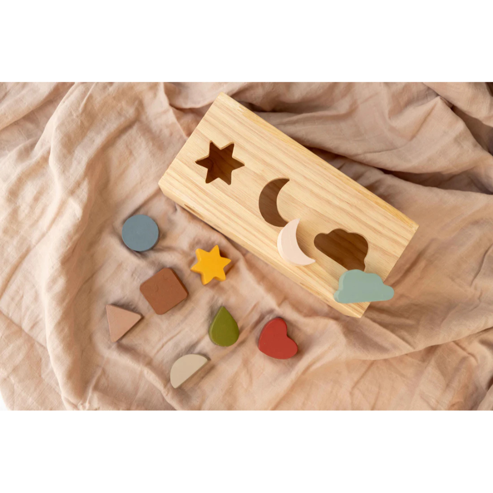 The Rolling Cart - Multifunctional Wooden Pairing Puzzle
