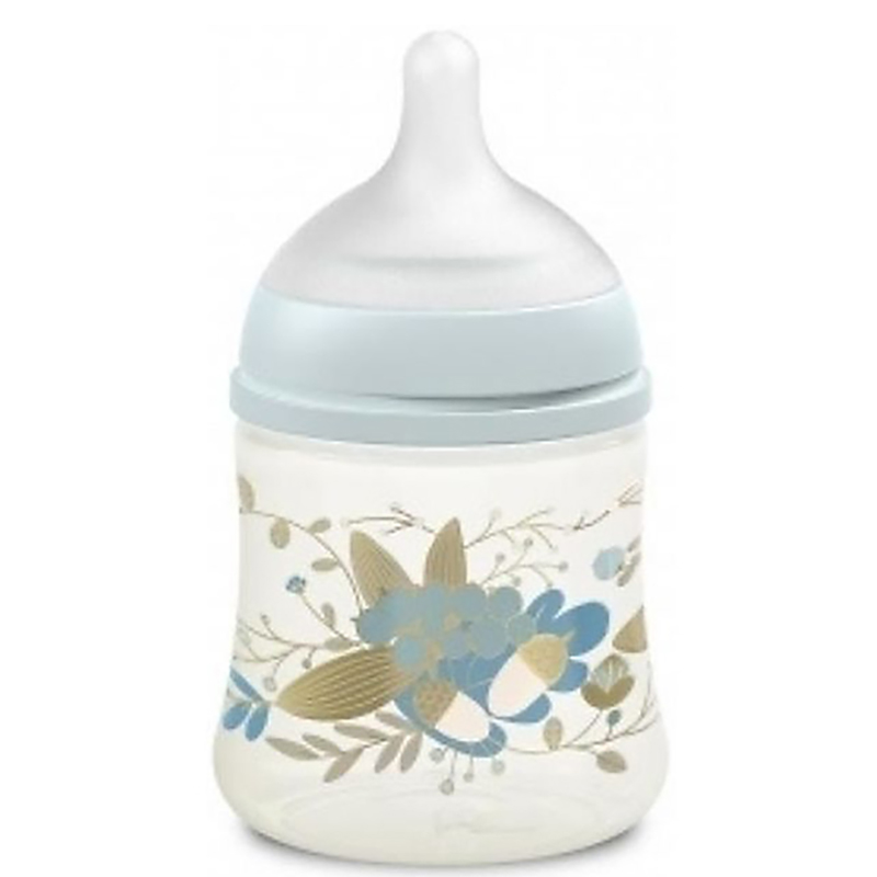 Suavinex - Premium Gold Feeding Bottle - 150ml - Blue 
