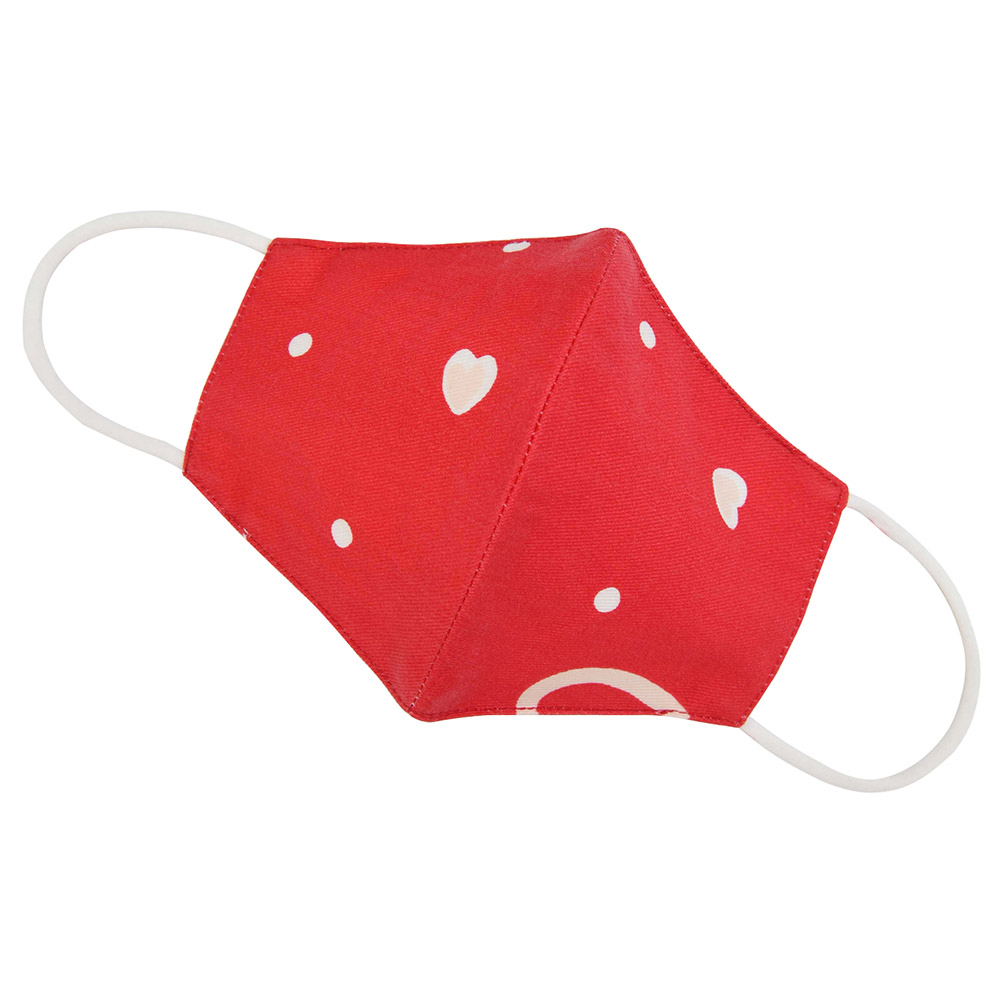 ProMax - Protective 3-Layered Reusable Face Mask - Hearts