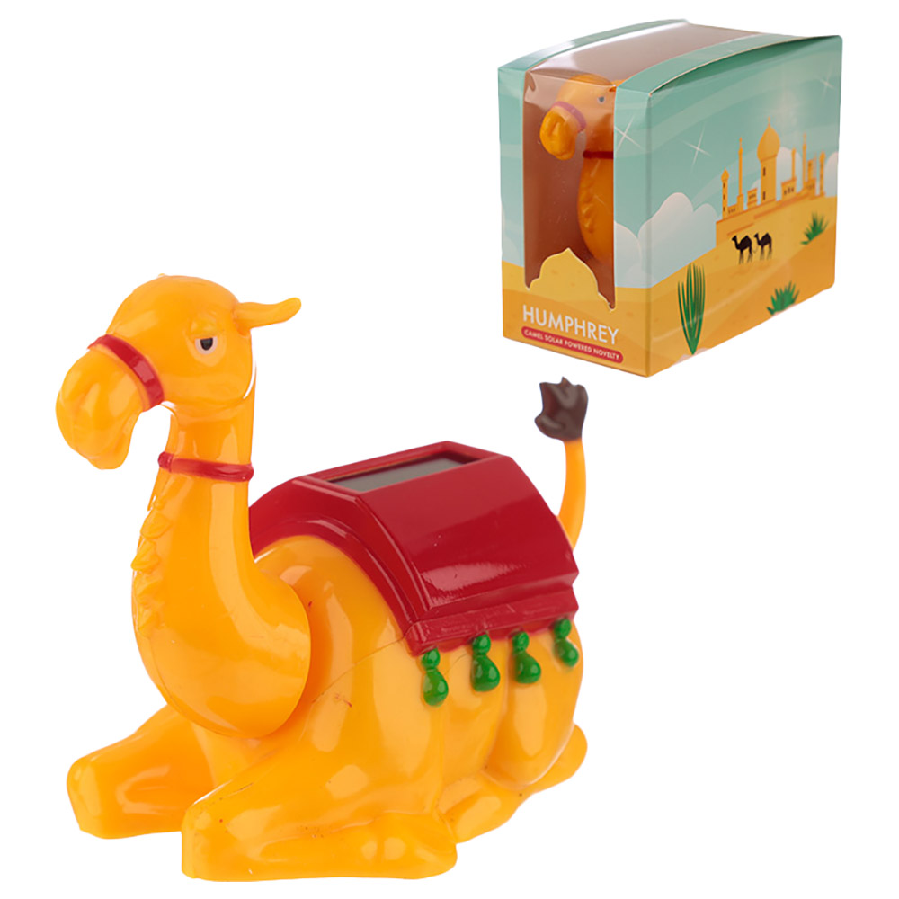Puckator - Humphrey the Camel Solar Pal - Orange