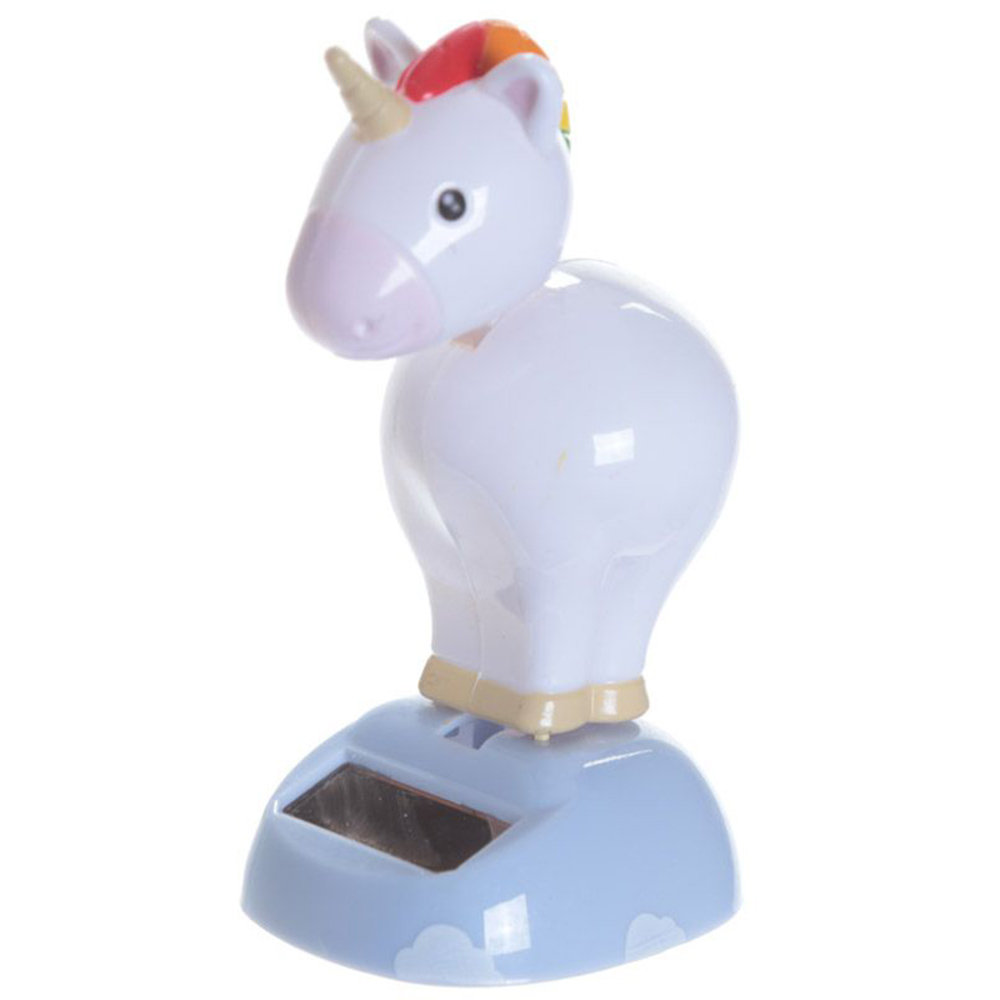 Puckator - Enchanted Rainbow Unicorn Solar Pal - White