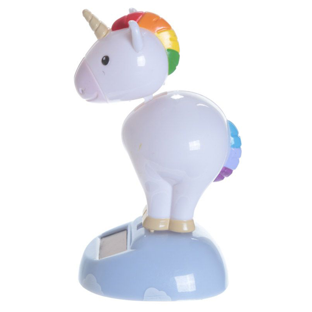 Puckator - Enchanted Rainbow Unicorn Solar Pal - White