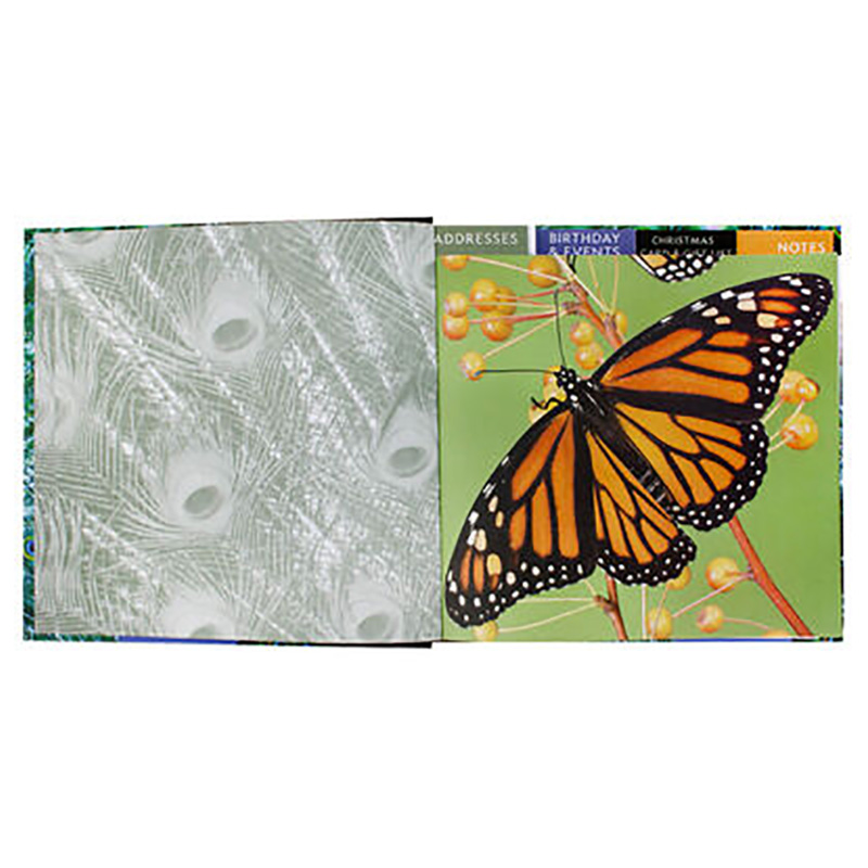 National Geographic - Peacock Printed Address Book