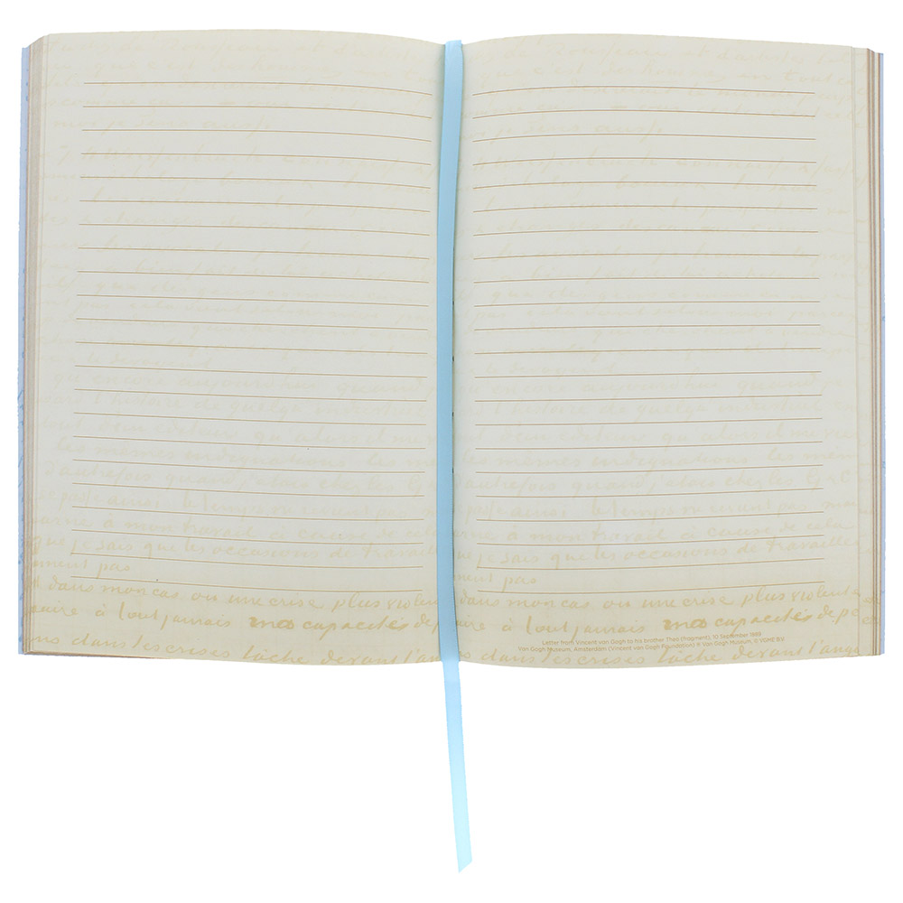 Blueprint Collections - Van Gogh Sunflowers Hard Cover A5 Notebook
