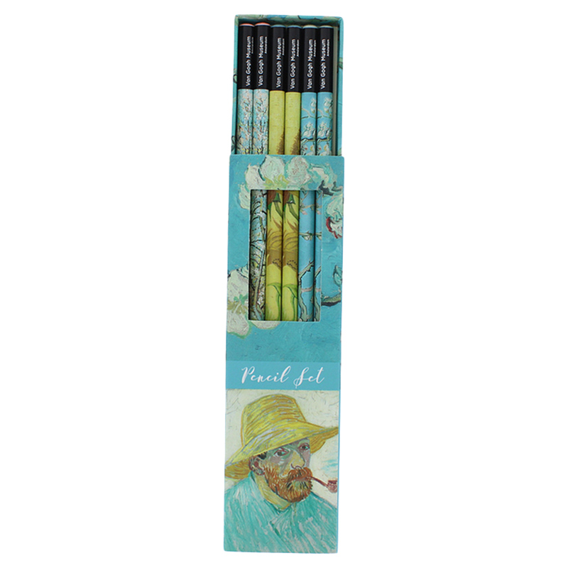 Blueprint Collections - Van Gogh Floral Pencil Set - 6pcs