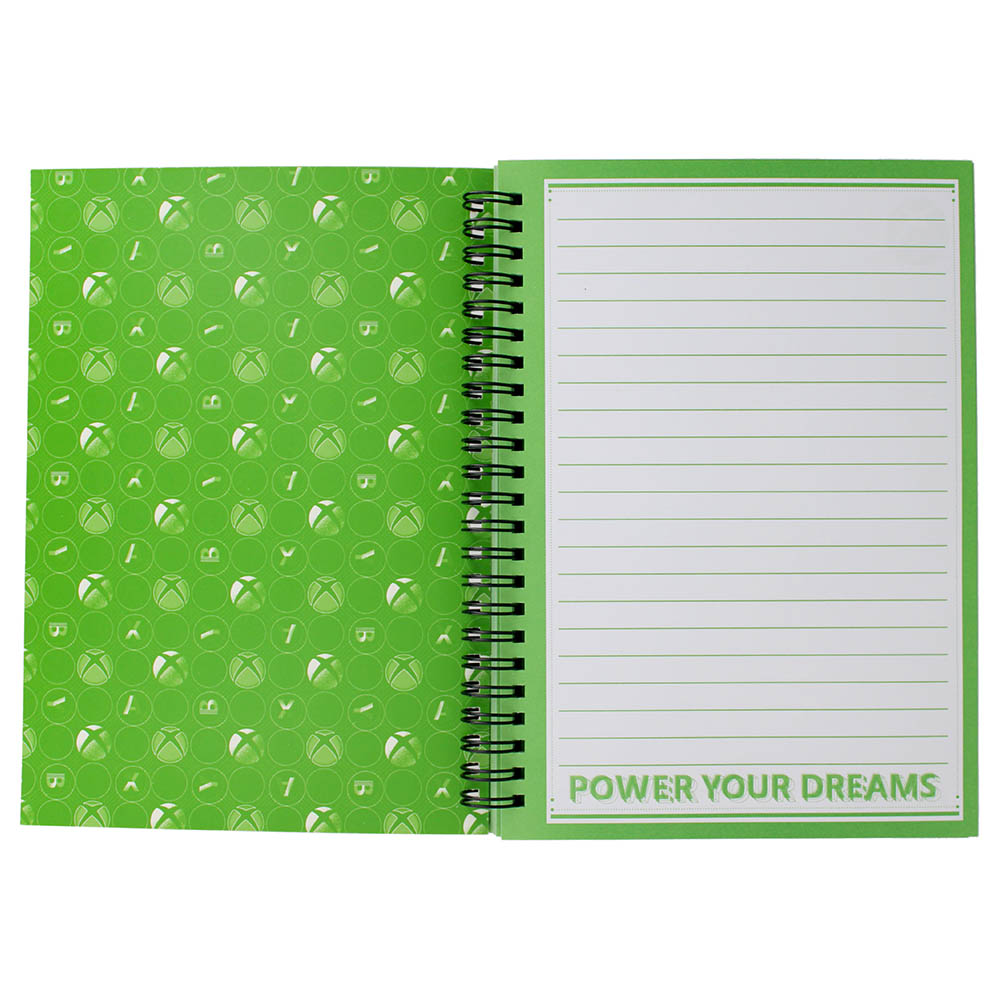 Blueprint Collections - Xbox 80 Lined Pages A5 Notebook