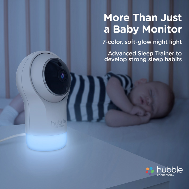 Hubble Connected Nursery Pal Glow - White
