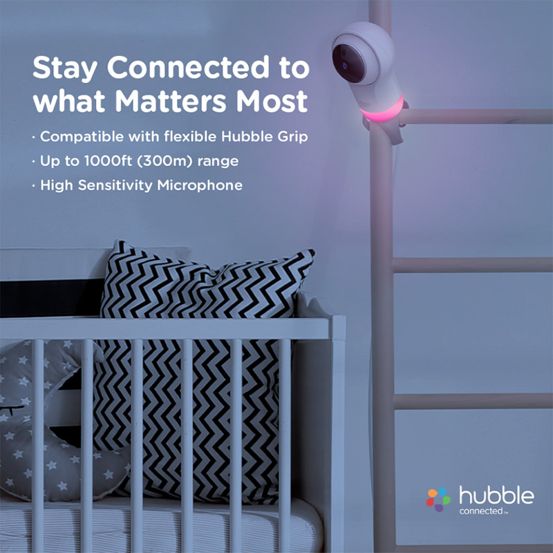 Hubble Connected Nursery Pal Glow - White