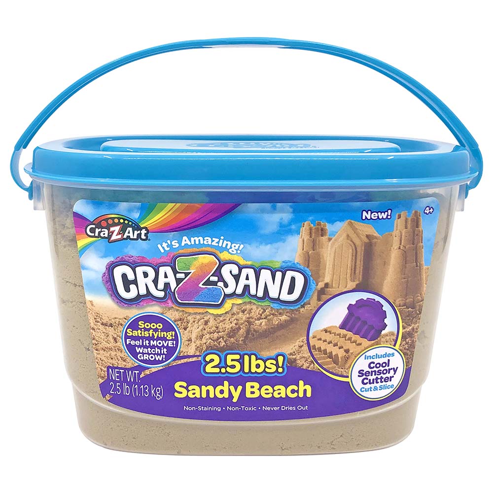 Cra-Z-Art - Cra-Z-Sand Sandy Beach Modeling Sand with Accessories