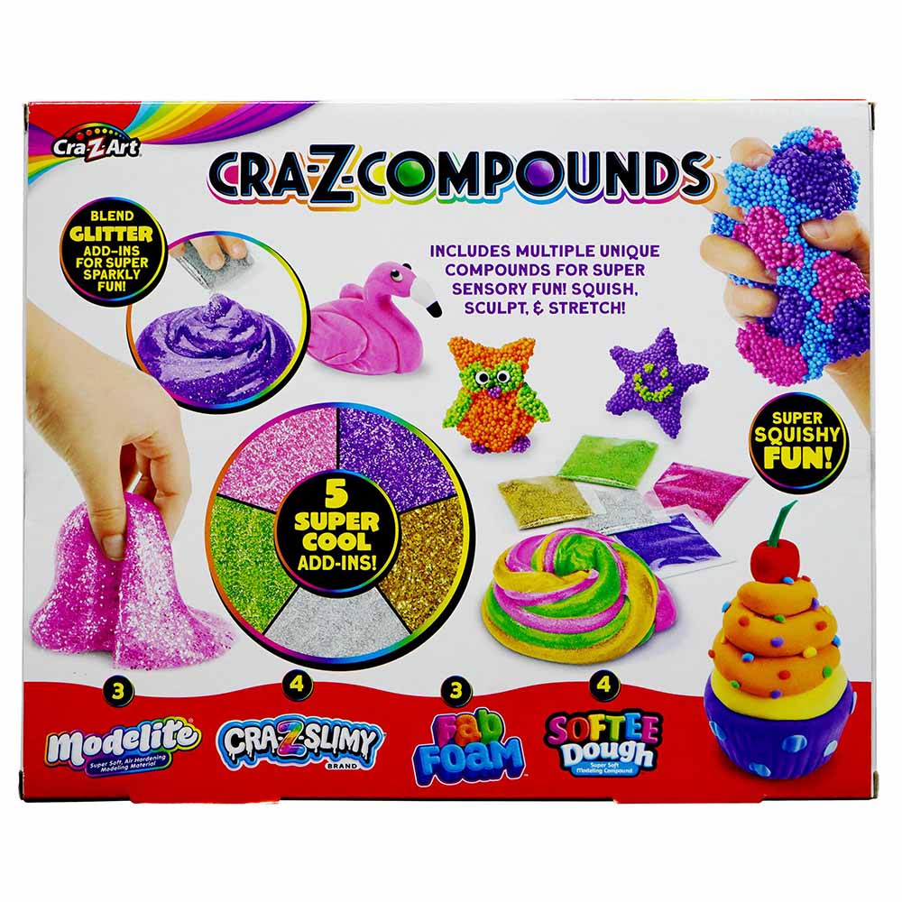 Cra-Z-Art - Cra-Z-Compounds 4-Compound Multipack with 5 Accessories