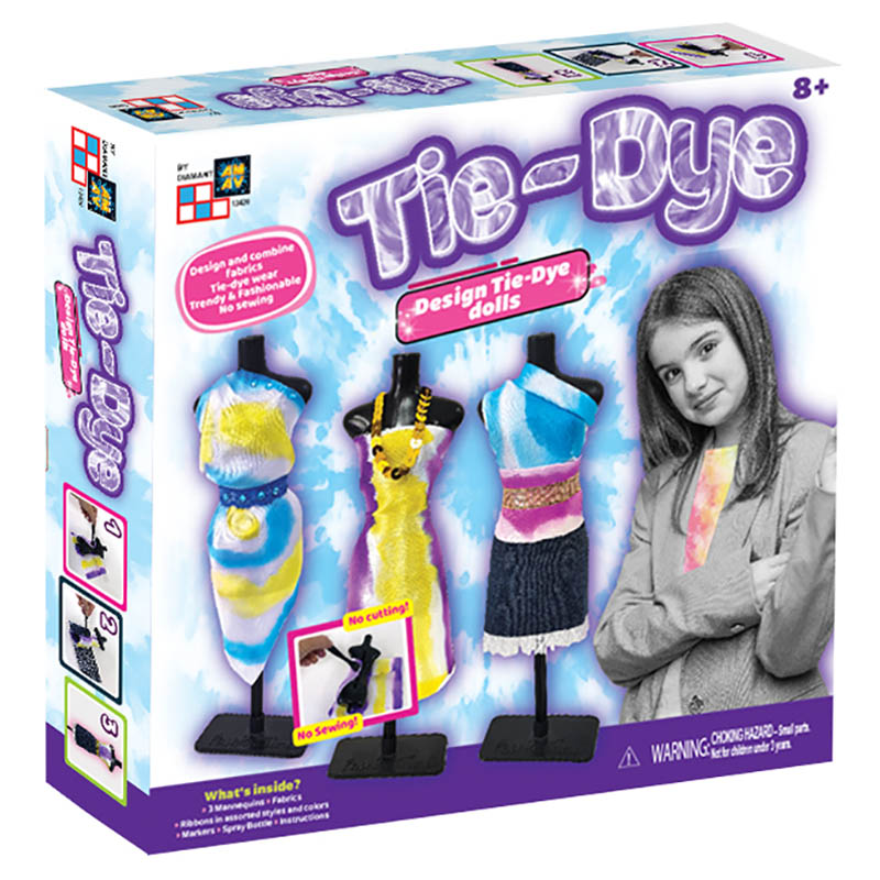 Diamant Toys - Tie-Dye Glam Fashion DIY Set - Designer