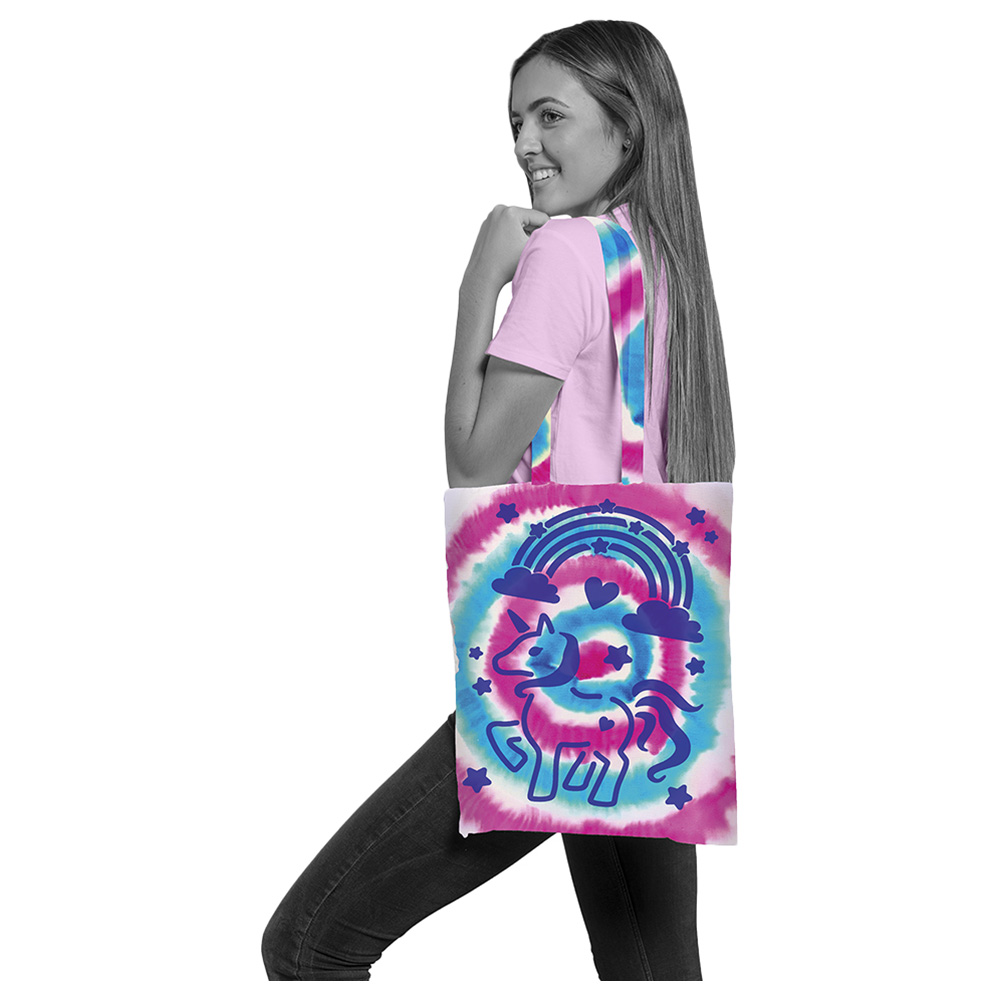Diamant Toys - Tie-Dye Fashion Time DIY Set - Trendy Bag
