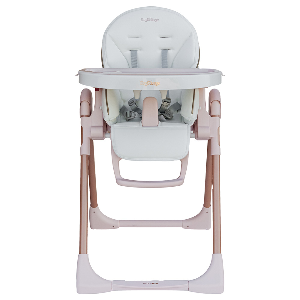 Peg Perego - Prima Pappa Follow Me Mon Amour Highchair-Pink
