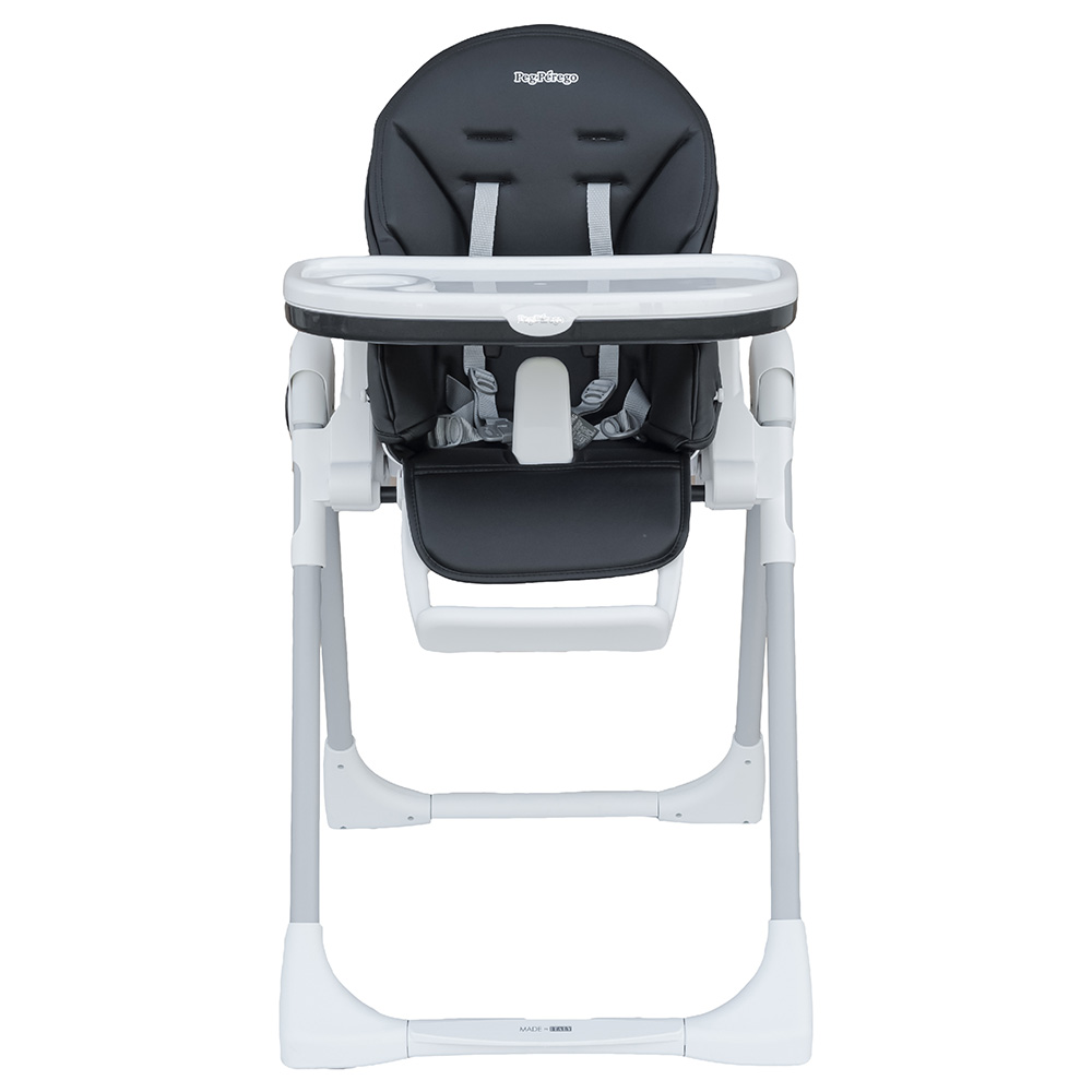 Peg Perego Prima Pappa Follow Me Licorice Highchair-Black