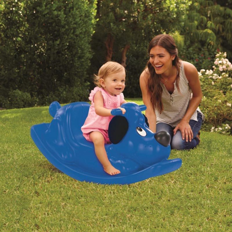 Little Tikes - Rocking Puppy Ride On - Blue