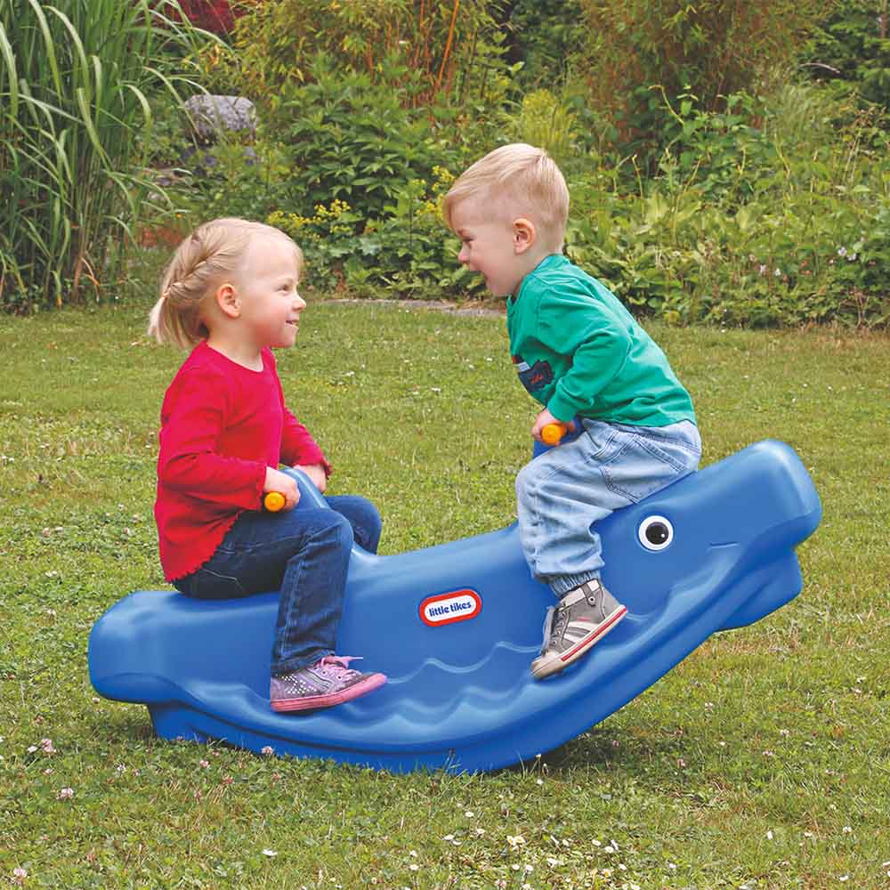 Little Tikes - Whale Teeter Totter - Blue
