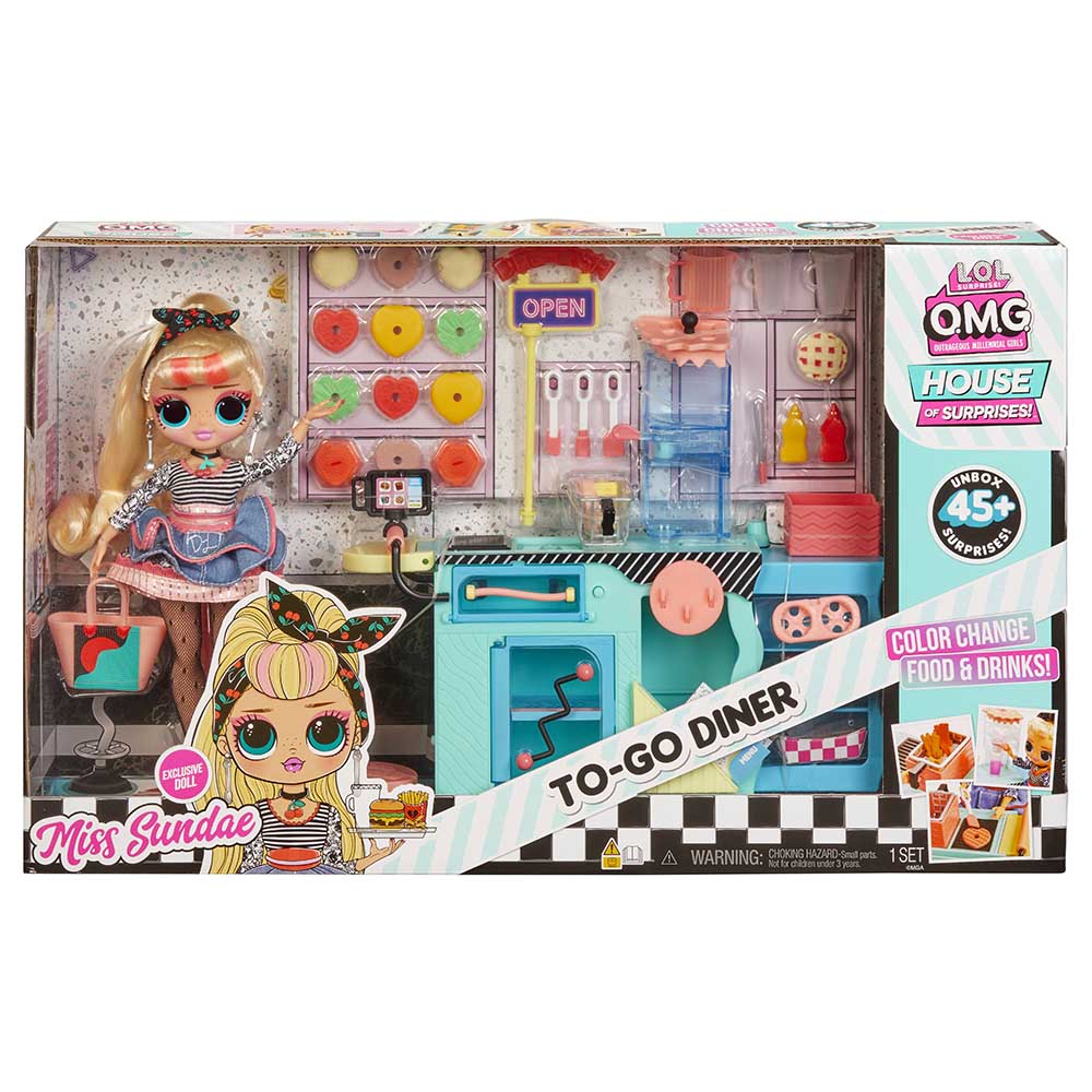 L.O.L. Surprise - To-Go Diner Playset with Miss Sundae Doll