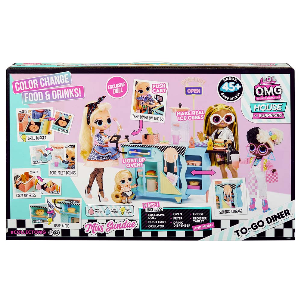 L.O.L. Surprise - To-Go Diner Playset with Miss Sundae Doll