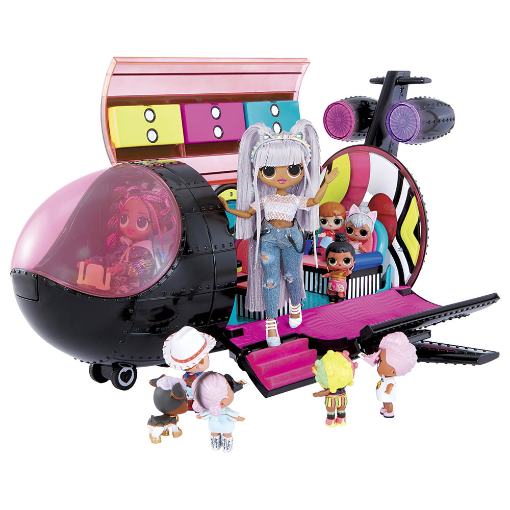 Buy L.O.L. Surprise - OMG Remix 4-in-1 Plane Playset Transforms in