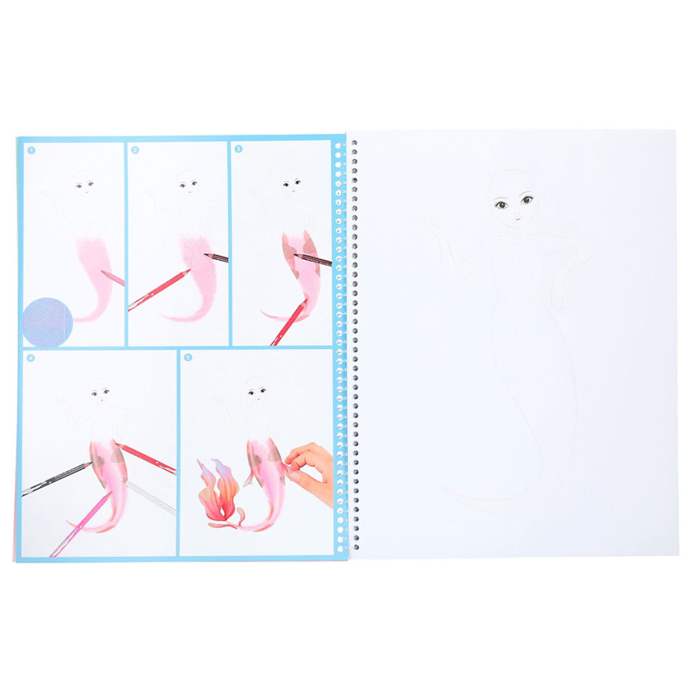 توب موديل - كتاب التلوين المخصص بالخيال