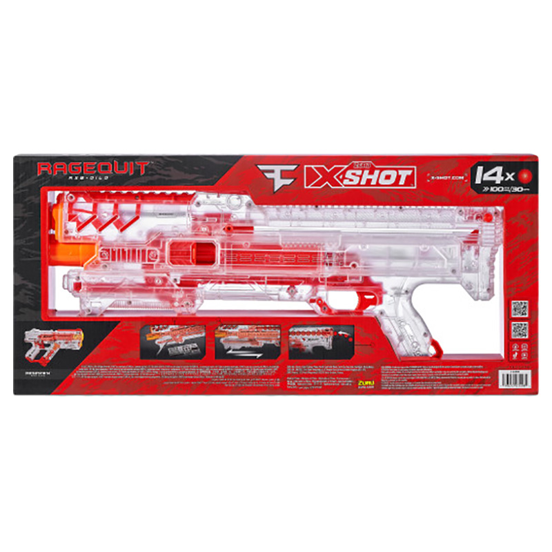 X Shot - FaZe Clan Ragequit with 24 Dart Balls