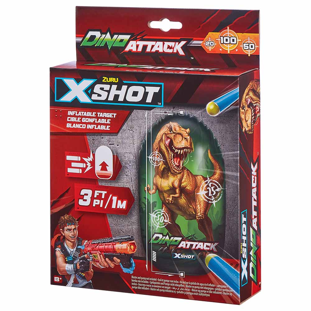 X-Shot - Dino Attack - Inflatable Dino Target