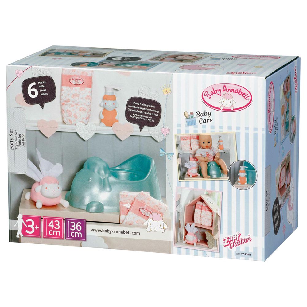 Baby Annabell - Potty Set - Pink
